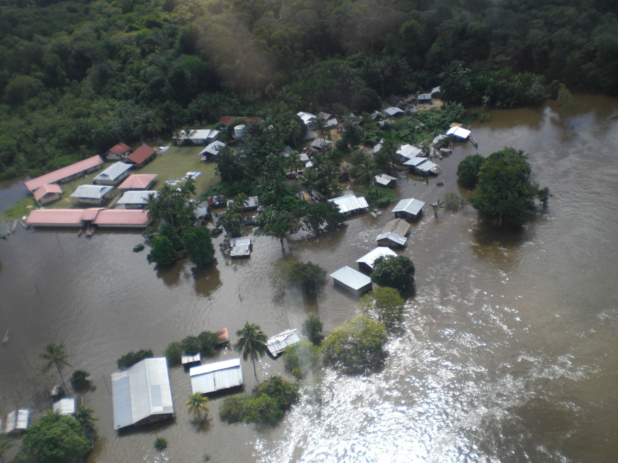 Inondation compresse